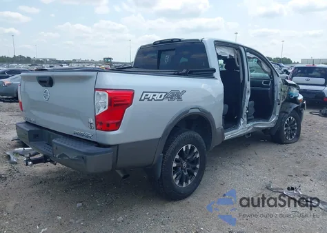 2019 Nissan Titan Pro-4X z USA, uszkodzony, nr VIN 1N6AA1E51KN523784